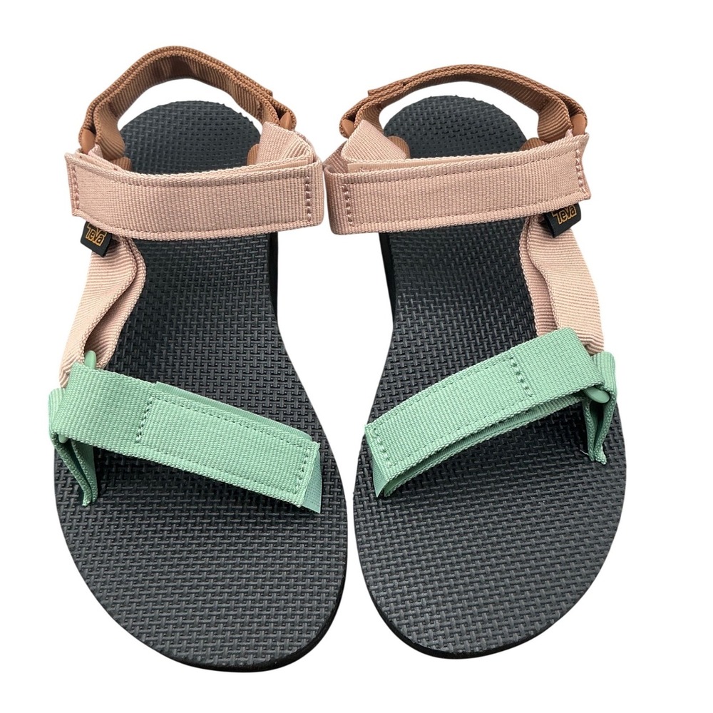 Teva Midform Universal Multi Color Platform Strappy Sandals Womens 6 1090969